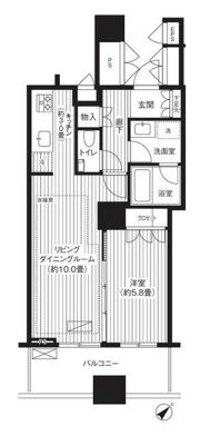 エアライズタワーの間取り画像