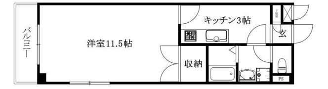 グリーンハイツ姫原の間取り画像
