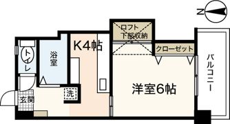 ハクシマハイムの間取り画像