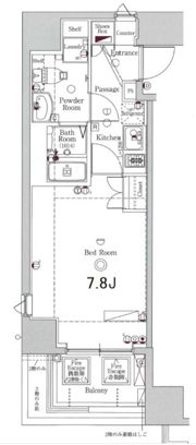 XEBEC ID 浅草の間取り画像