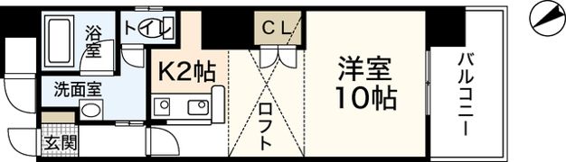 avanzarーKの間取り画像