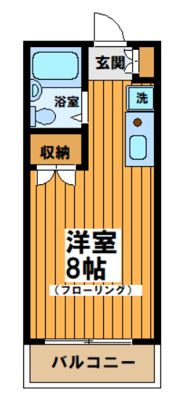 メゾンKの間取り画像
