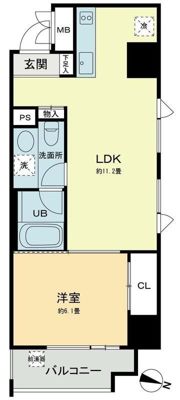 ベルファース本郷弓町の間取り画像