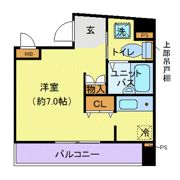 ソリテア四谷荒木町の間取り画像