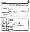 高槻市津之江町貸家の間取り画像
