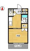 サンメゾン大山の間取り画像