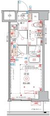 クレヴィスタ武蔵中原の間取り画像