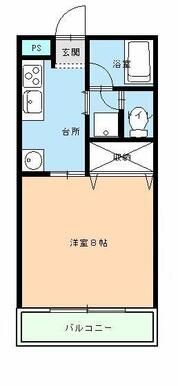 西山寿マンションの間取り画像