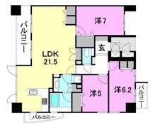 ジョイフルプラザ福音寺の間取り画像