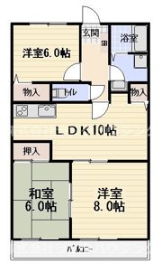 GEパークサイドの間取り画像