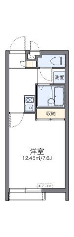 レオパレスコーラルリーフの間取り画像