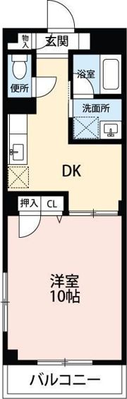 ヒルズフレアの間取り画像