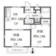 STコーポの間取り画像