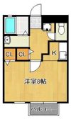 アムール清風の間取り画像