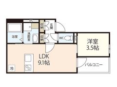 REGALE 神田町の間取り画像