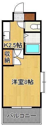 リファレンス到津の間取り画像