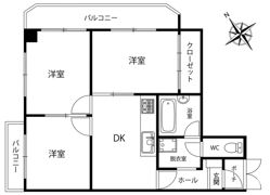 プリオーレ神戸の間取り画像