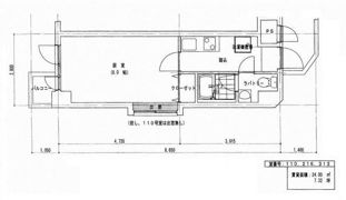 コリーヌ恵比寿の間取り画像
