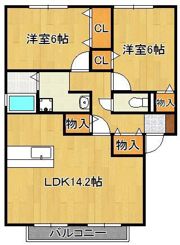 アルケディアの間取り画像