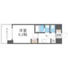 プレサンス京橋GREEN YARDアルミラの間取り画像