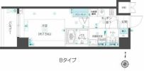 ZOOM市谷本村町の間取り画像
