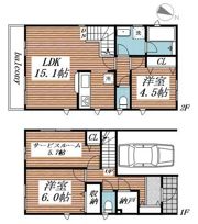 クレイドルガーデン富士見市水谷東 第7 1号棟の間取り画像