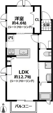 エール アンジュの間取り画像