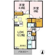 ノースエスペランサ平野の間取り画像