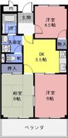 Limpia末広の間取り画像
