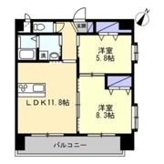 ミモザヒルズ錦町の間取り画像