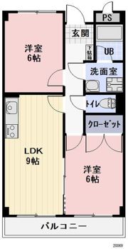 リンピアハピネスの間取り画像