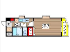 BaoBab中筋2の間取り画像