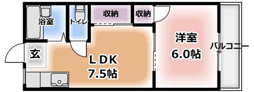 グレイスハイツの間取り画像