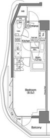 ザ・パークハビオSOHO祐天寺の間取り画像