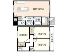RA.CO’NTOみそら F棟の間取り画像