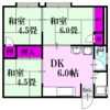 ヴィラ宮島口 A棟の間取り画像