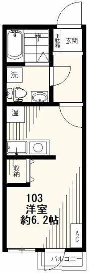 ミレニアス西荻の間取り画像