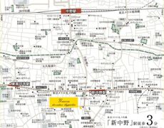 ジェノヴィア新中野スカイガーデンの間取り画像