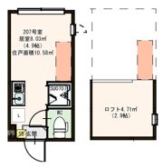 ハーモニーテラス町屋Ⅴの間取り画像