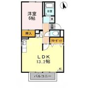 スカイコート38 B棟の間取り画像