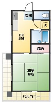 内藤ビルの間取り画像