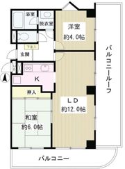 パステル中野の間取り画像