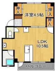 Renatus上津役Iの間取り画像