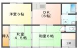 下仮貸家の間取り画像
