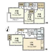 東戸倉戸建の間取り画像
