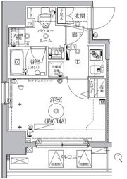 クレイシア品川戸越の間取り画像