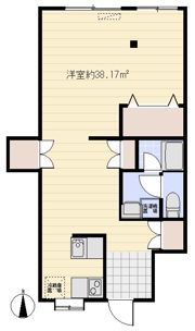 グリーンパーク館の間取り画像