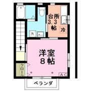 エスポワール立野B棟の間取り画像