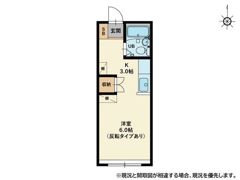 コーポひたちの間取り画像