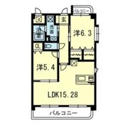 シャローム美咲野 壱番館の間取り画像